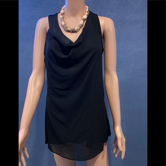 White Black tank top - Picture 2 of 6